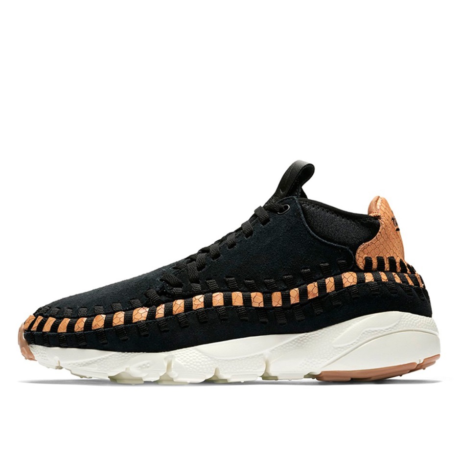 Air Footscape υφαντο Chukka Premium Prm μαύρο/σκούρο Russet-sail Klekt