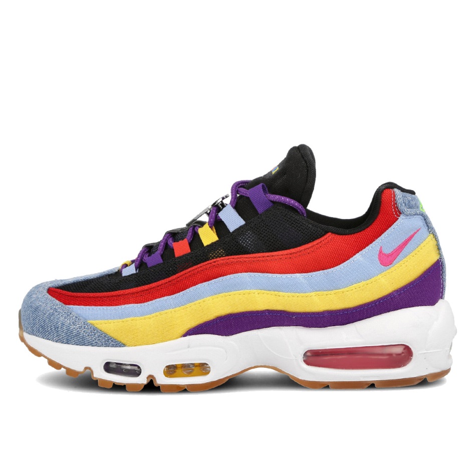 Air Max 95 Premium Psychic μπλε χρώμιο κίτρινο Klekt