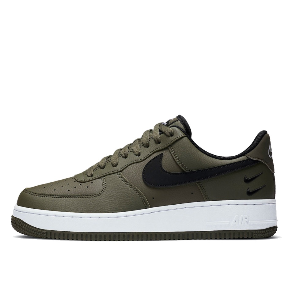 Klekt Air Force 1 Low Double Mini Swooshes Olive