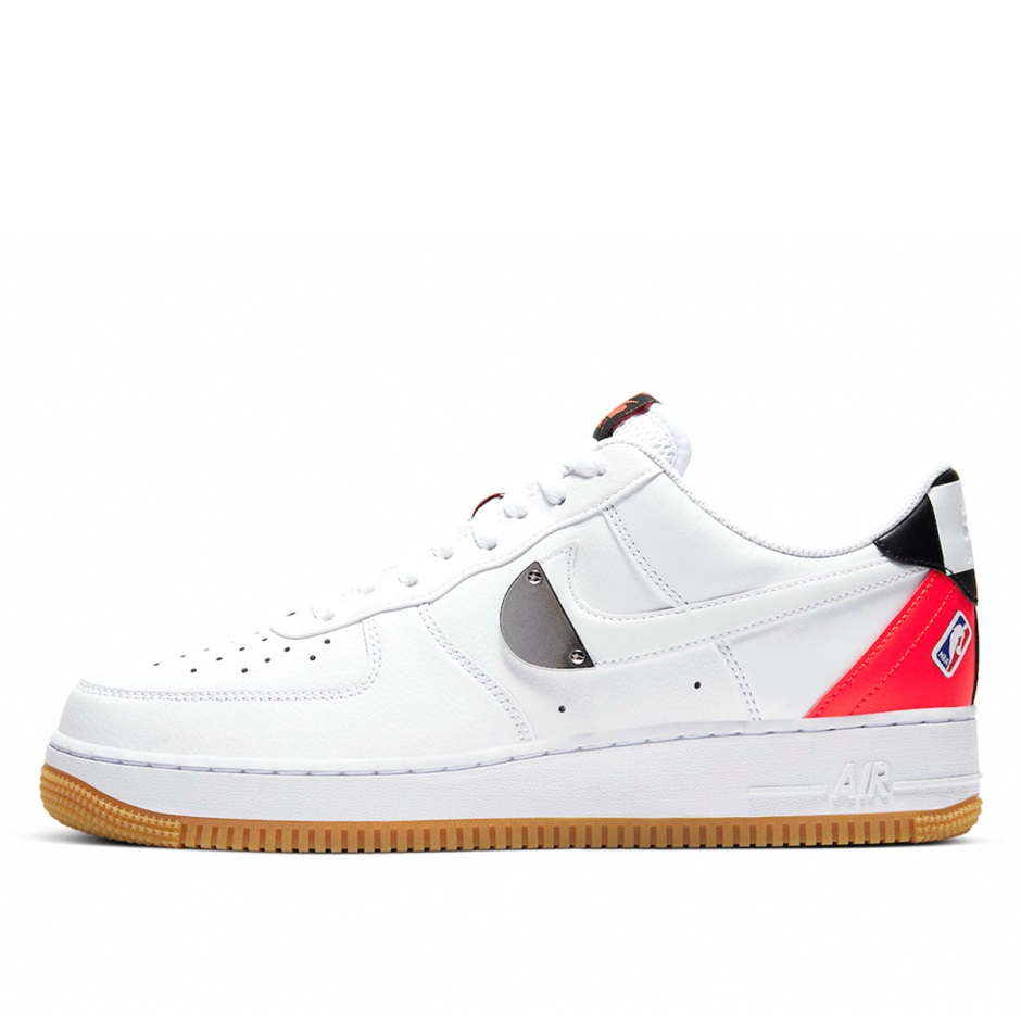 Klekt Air Force 1 Low Nba Pack λευκό φωτεινό κατακόκκινο
