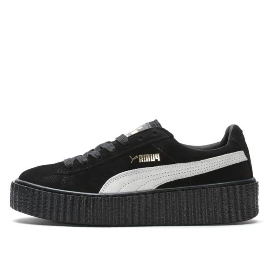 Klekt Creepers Rihanna Fenty Black White (w)