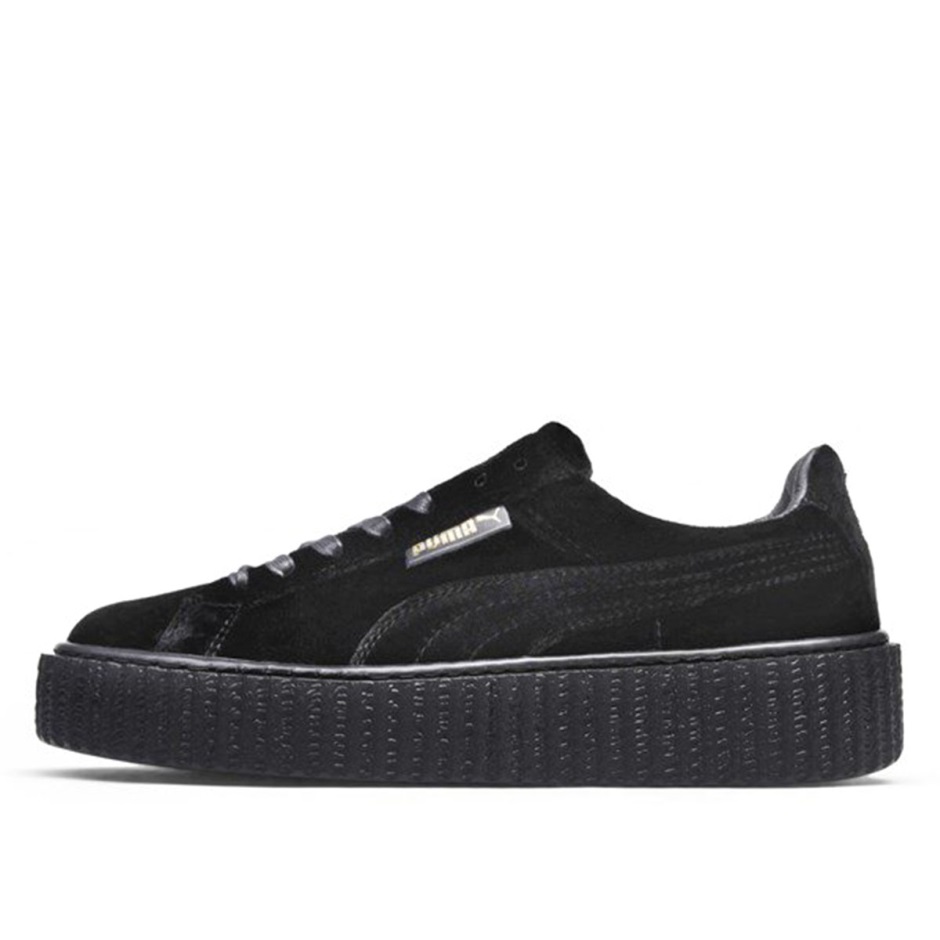 Klekt Wmns Creeper Velvet Rihanna Fenty Black