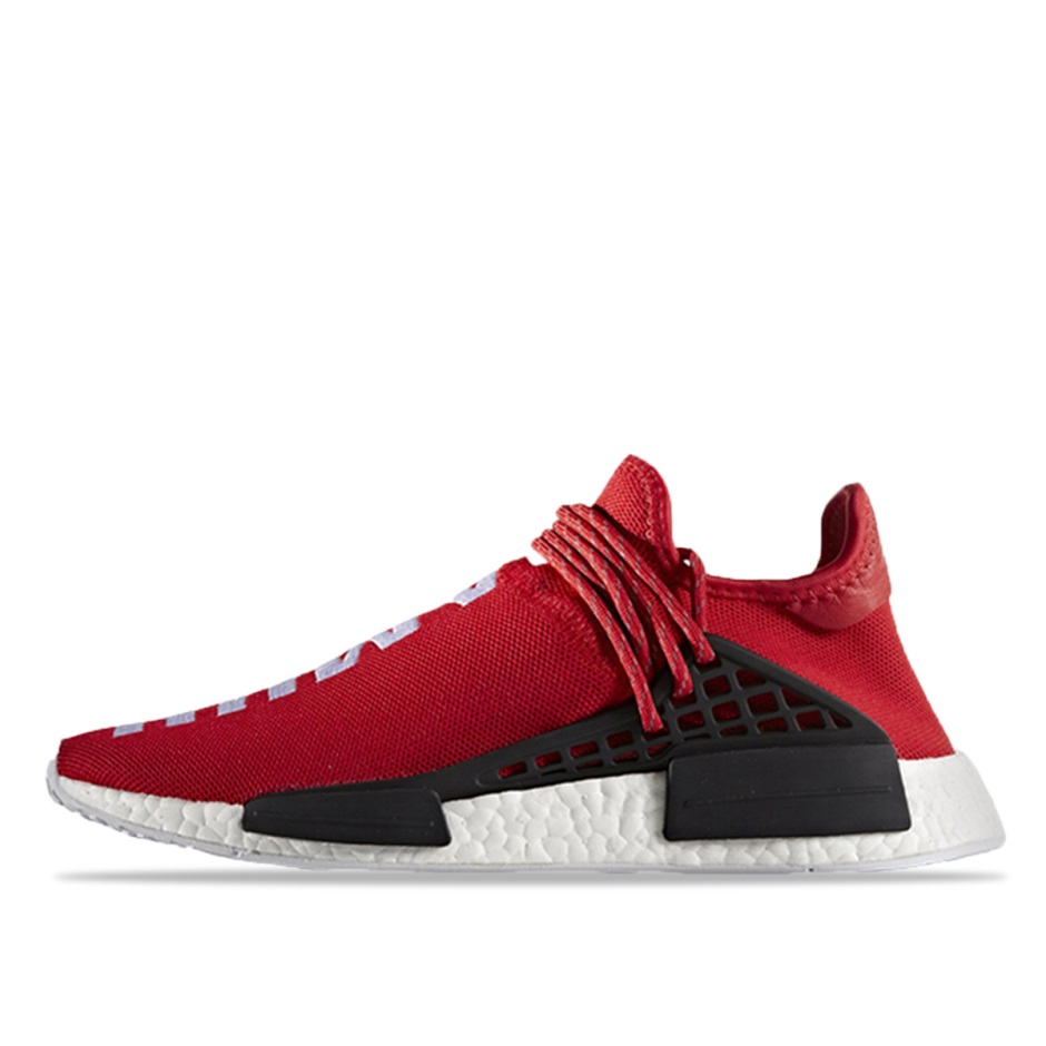Klekt X Pharrell Nmd Hu ανθρώπινης φυλής κόκκινο κόκκινο