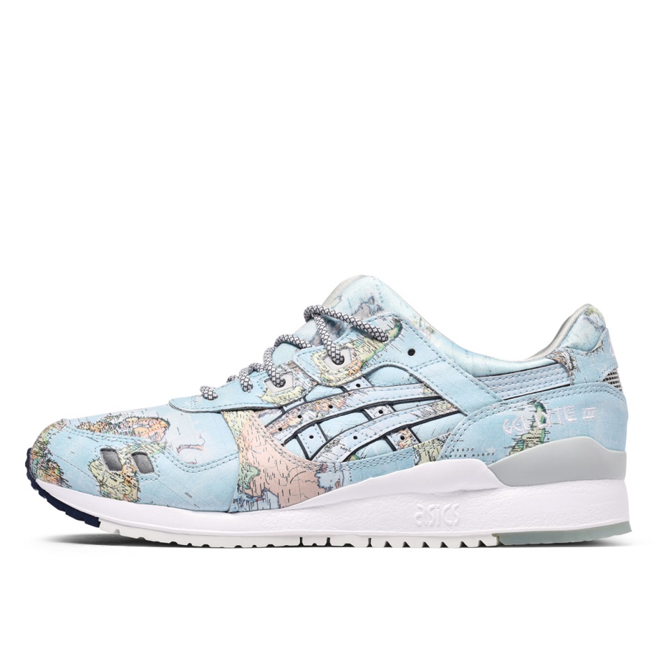 Klekt X Atmos Gel-lyte Iii Gl 3 παγκόσμιος χάρτης