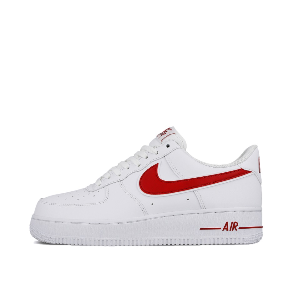 Nike Air Force 1 07 λευκό κόκκινο Klekt