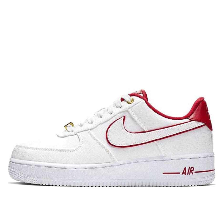 γυναικεία αεροπορία Af 1 07 Lux Red White Klekt