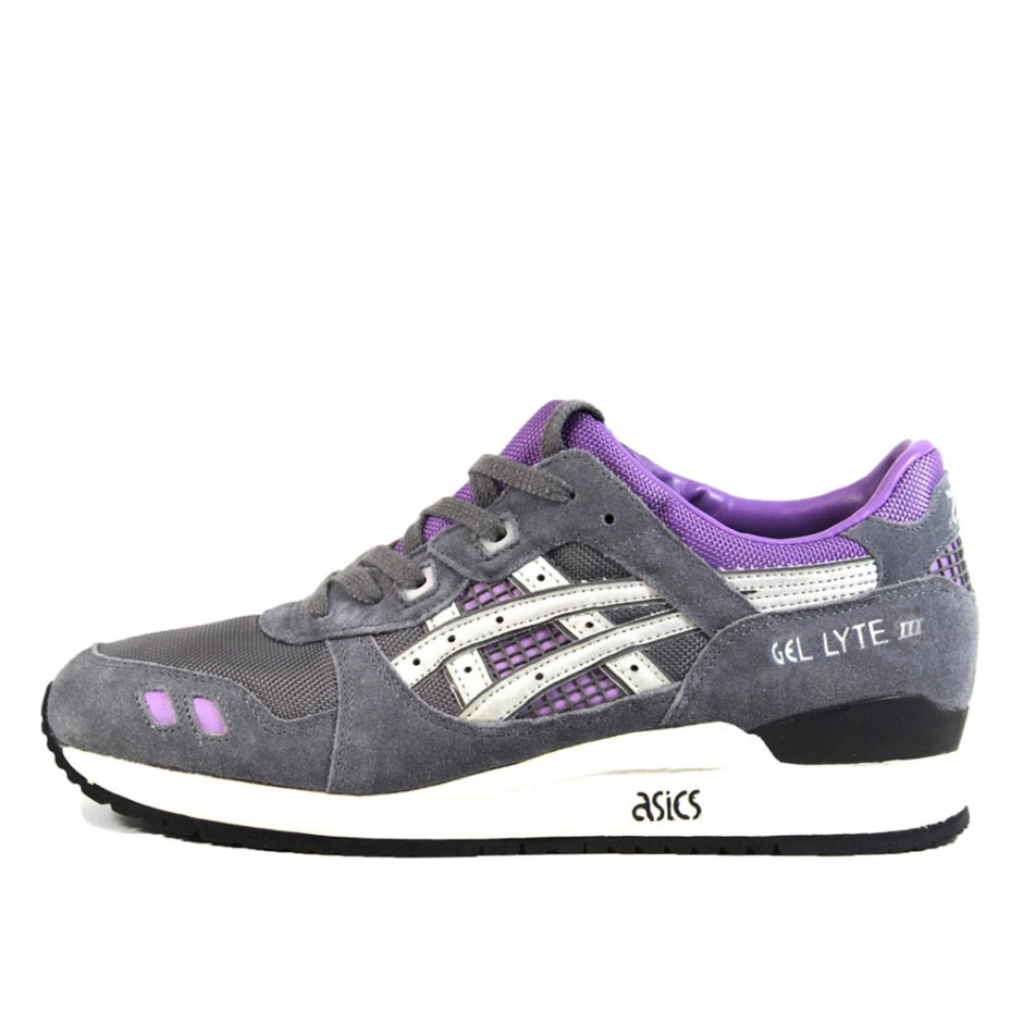 X Solebox Gel-lyte Iii Gl 3 γκρι μωβ ο ήλιος Klekt
