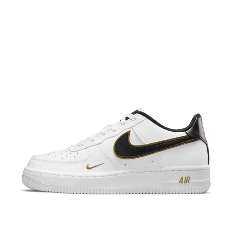 Air Force 1 Lv8 λευκό μεταλλικό χρυσό (gs) Klekt