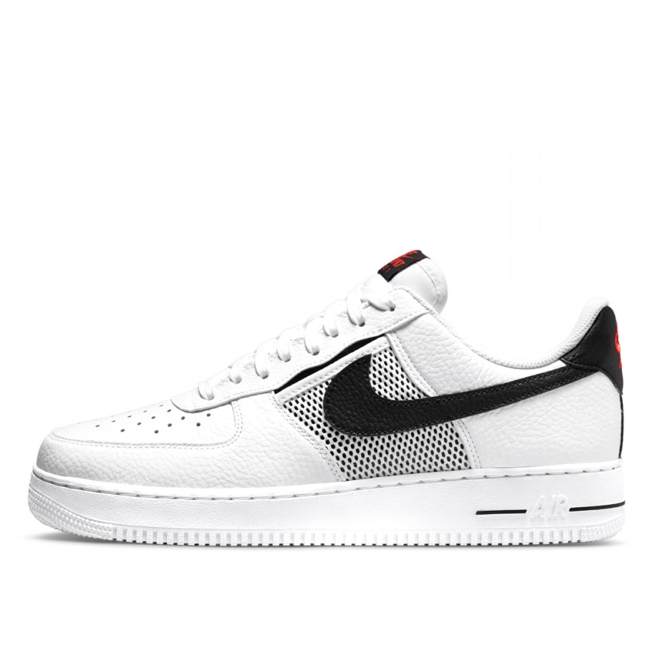 Air Force 1 Low Mesh Pocket White Black Klekt