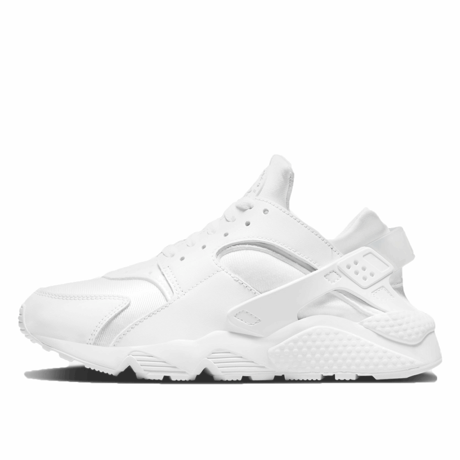 Air Huarache και λευκά παπούτσια από καθαρή πλατίνα