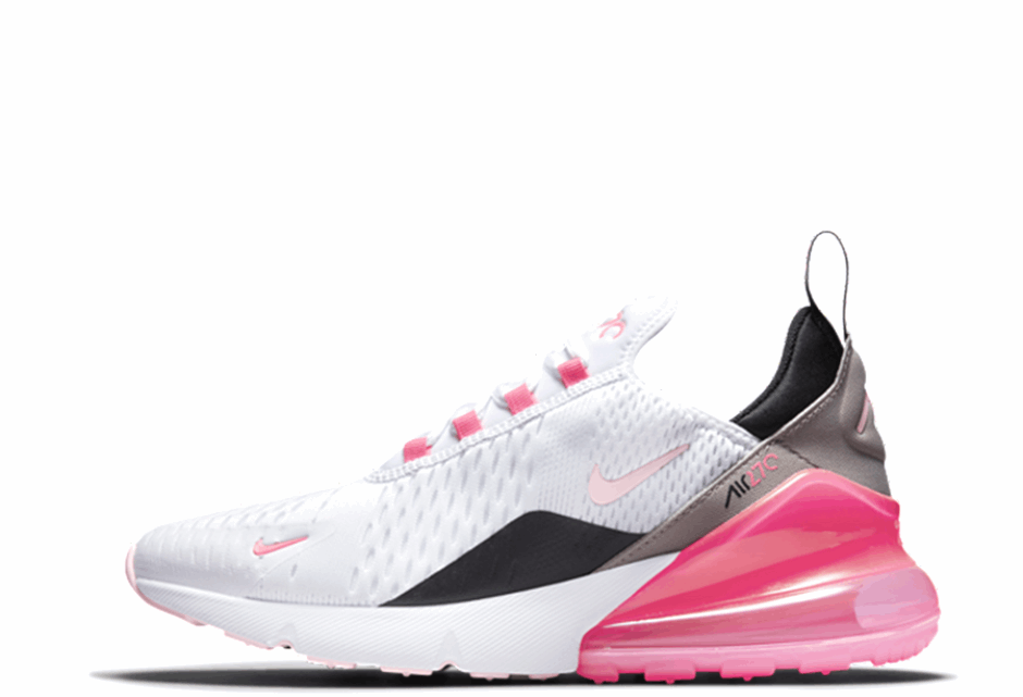 Air Max 270 απαραίτητα Wmns λευκό ροζ μαύρο Klekt