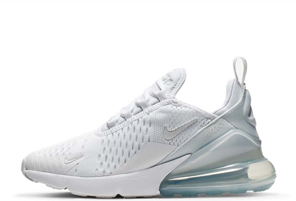 Air Max 270 Gr λευκό μεταλλικό ασημί Klekt
