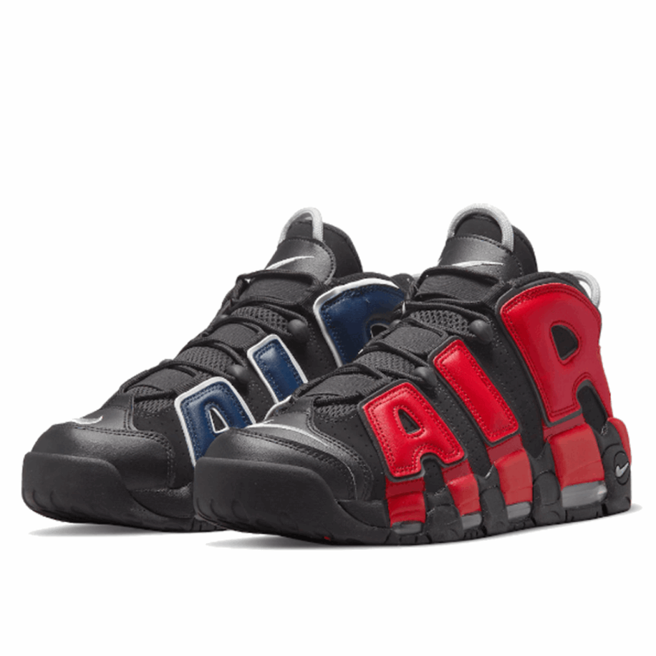Air More Uptempo Alternates Split Navy Red Klekt