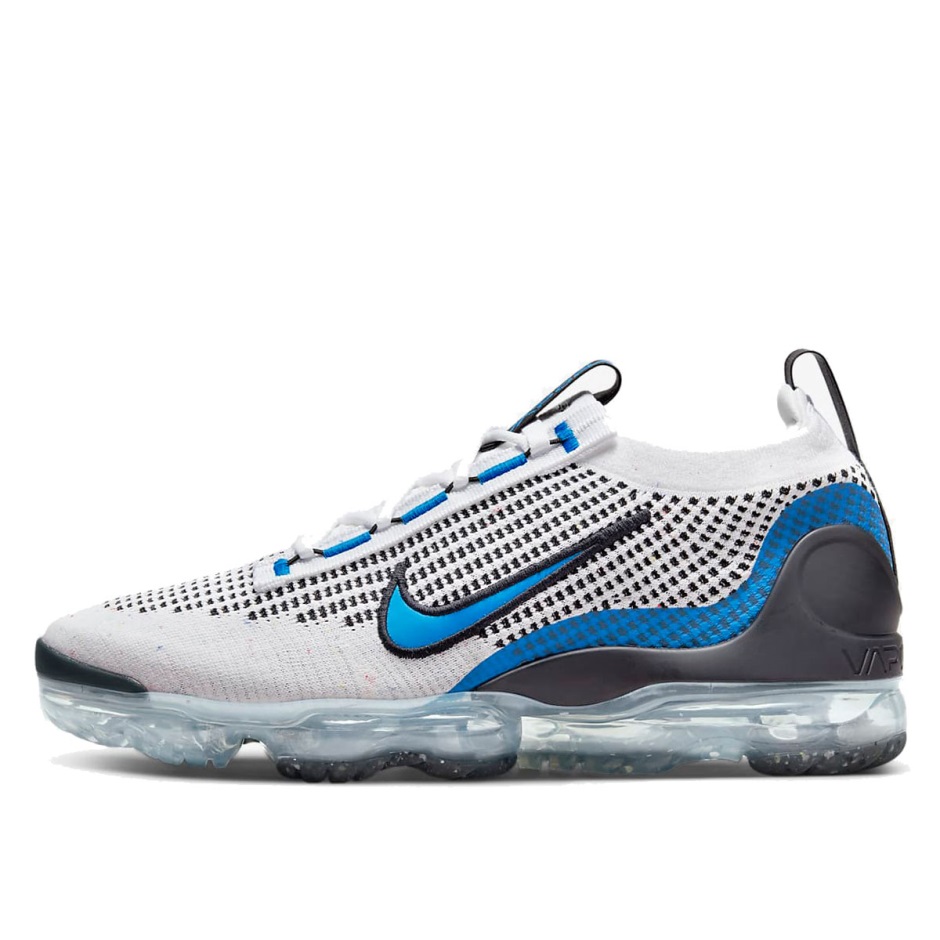 Air Vapormax 2021 Flyknit λευκή μαύρη φωτογραφία μπλε Klekt