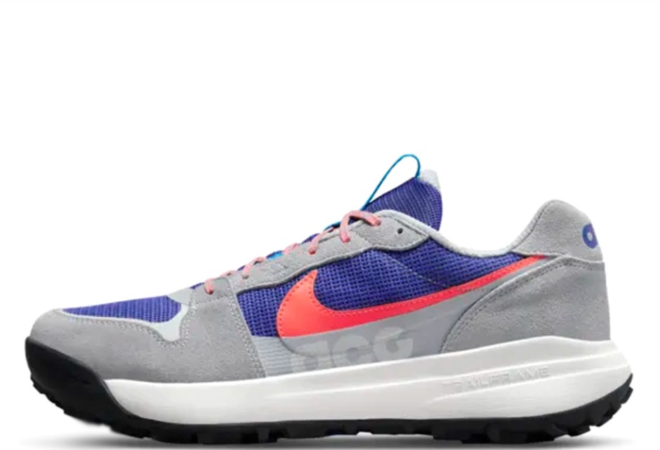 Klekt ACG Lowcate Wolf Grey Bright Crimson