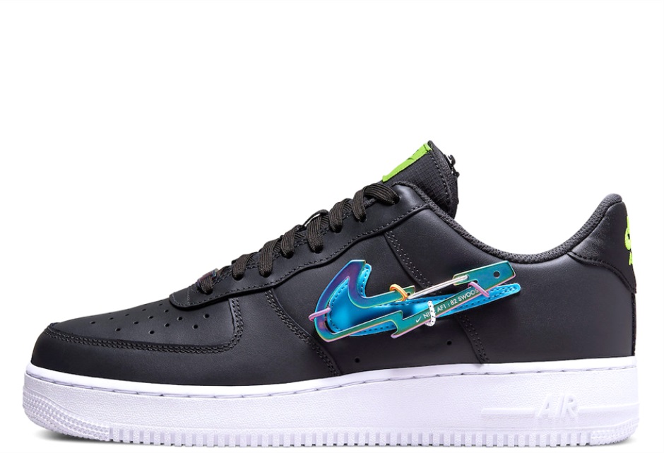 Klekt Air Force 1 Carabiner Black White