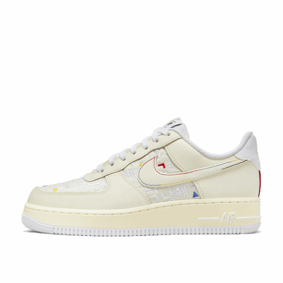 Klekt Air Force 1 Low 07 Wmns Lv8 Hangul κρέμα ημέρας