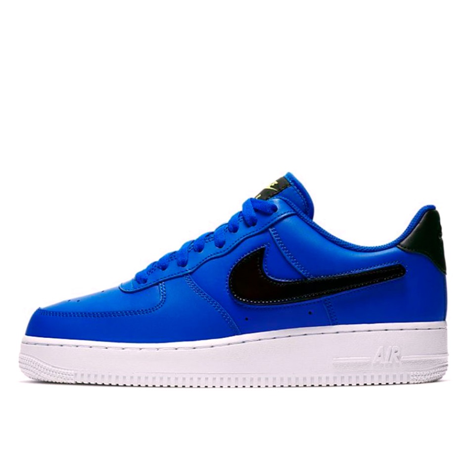 Klekt Air Force 1 χαμηλό αφαιρούμενο Swoosh Pack μπλε