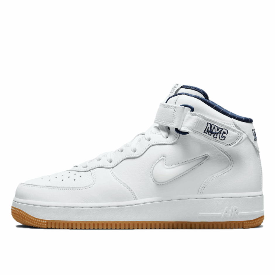 Klekt Air Force 1 Mid Nyc λευκό
