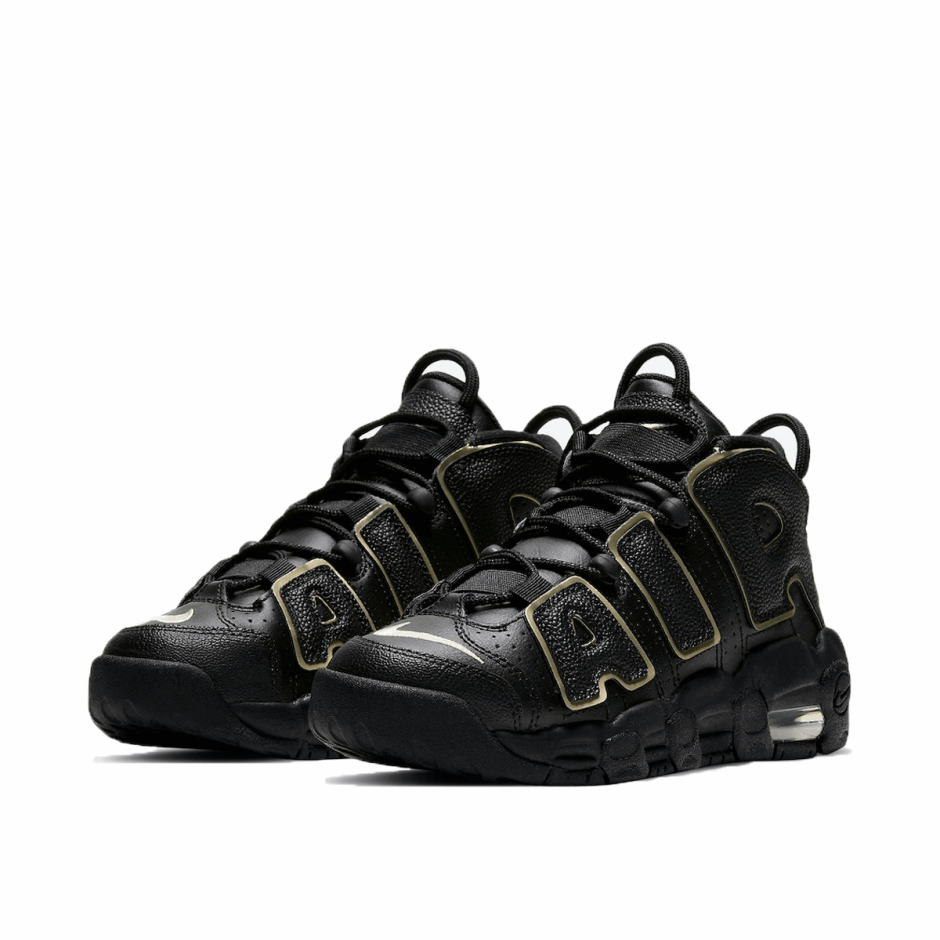 Klekt Air More Uptempo μαύρο χρυσό (gs)
