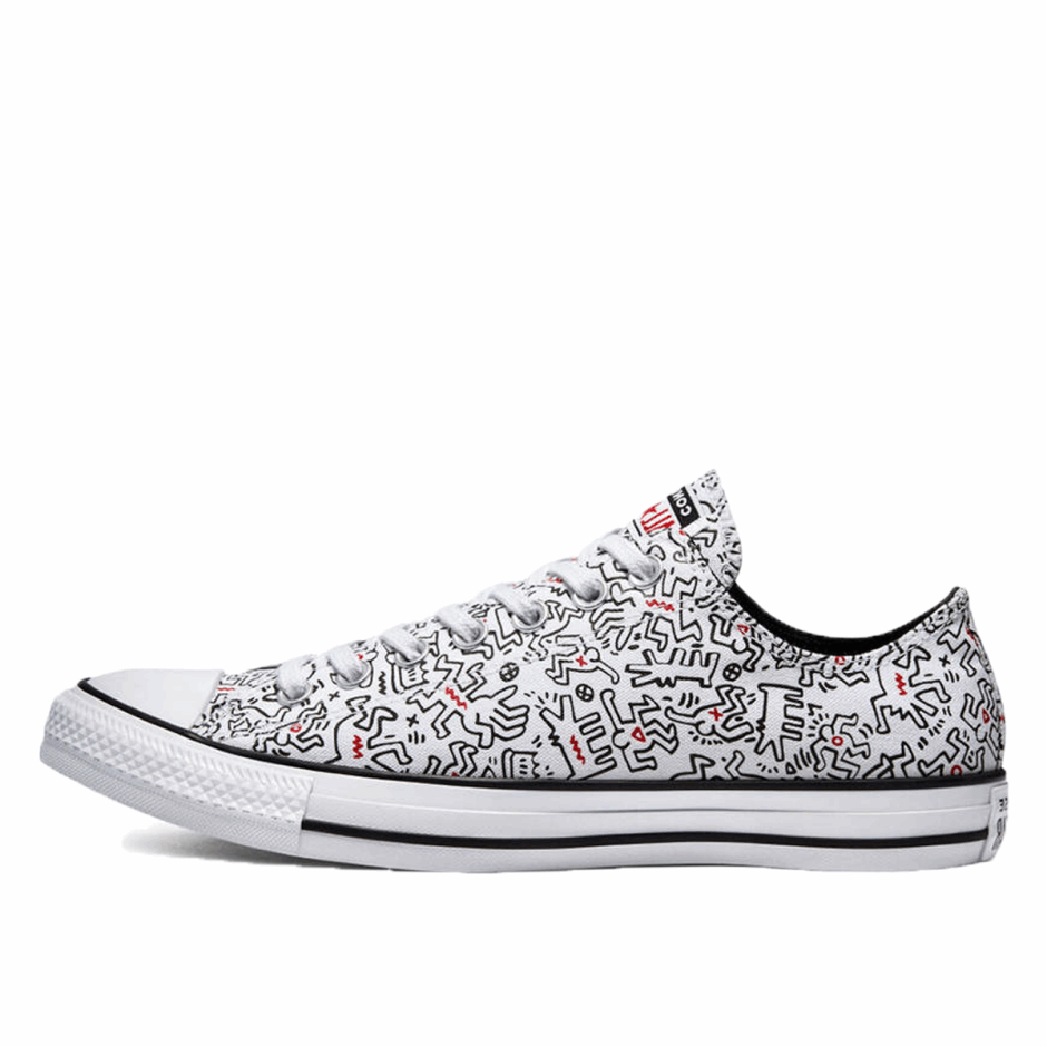 Klekt X Keith Haring Chuck Taylor All Star Low Top μαύρο λευκό