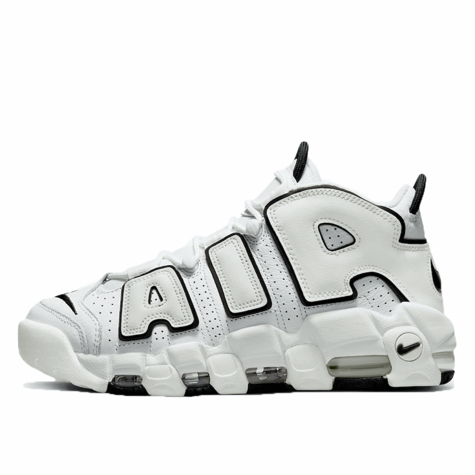 Wmns Air πιο Uptempo λευκό μαύρο Klekt