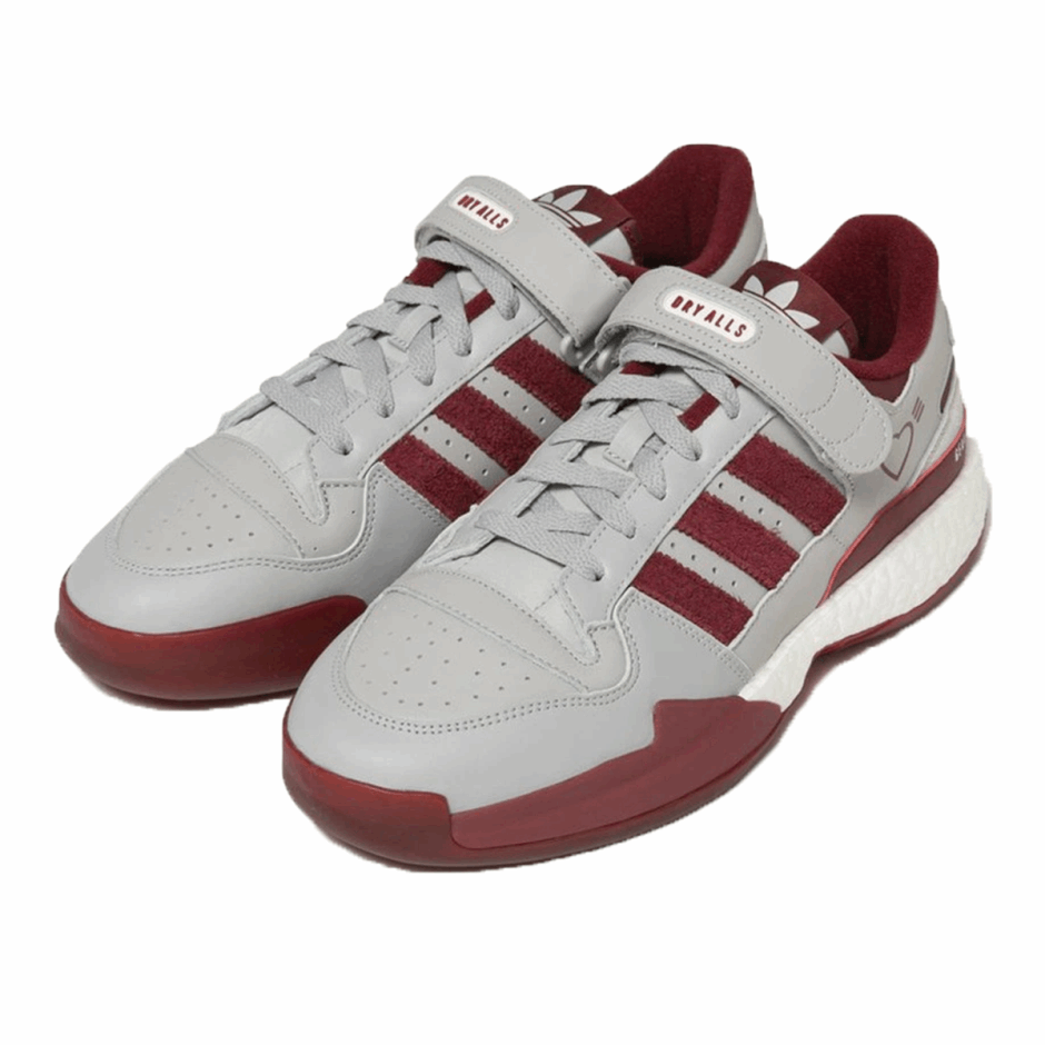 x Human Made Forum Low Burgundy Klekt