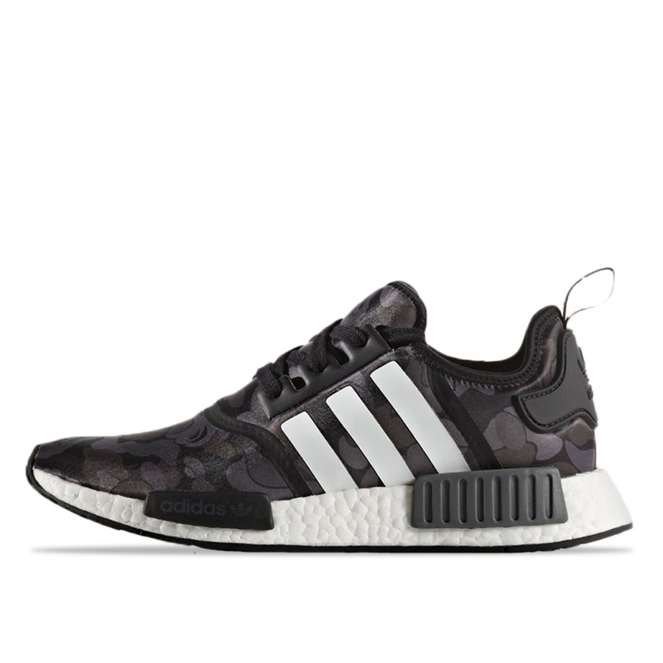 X Bape Nmd R1 μαύρο Camo Klekt