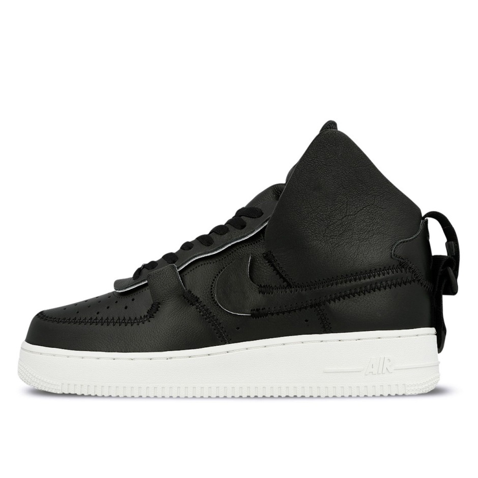 X Psny Air Force 1 ψηλό μαύρο Klekt