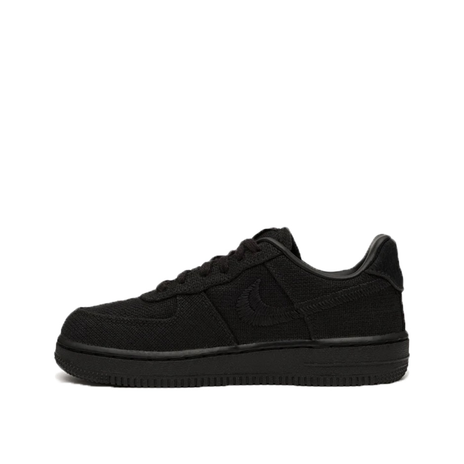 X Stussy Air Force 1 Low Black (ps) Klekt