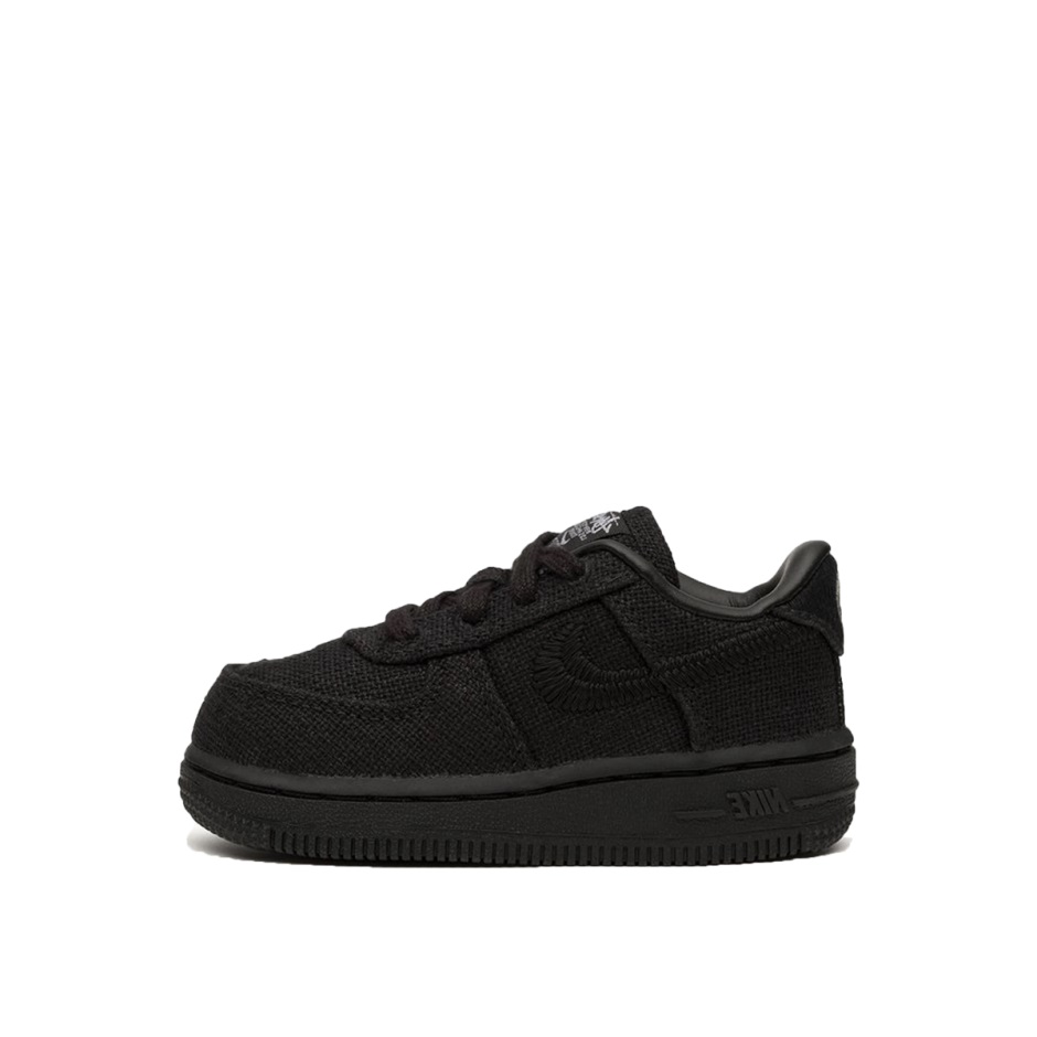 X Stussy Air Force 1 Low Black (td) Klekt